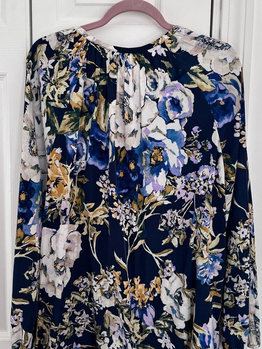 Chico’s Floral Blouse - Picture 2 of 2